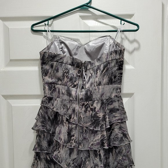 GUESS Strapless Grey Tube Cocktail Dress - Picture 3 of 3